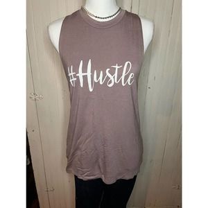 Amelia James #hustle workout tank XS